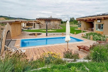 Luxusn� srub - wellness a baz�n - Orlick� Podh���