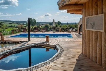 Luxusn� chata - wellness a baz�n - Orlick� Podh���