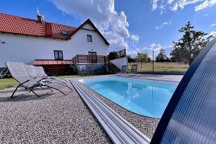 Chalupa s wellness a baz�nem - �umava - hrad Ka�perk