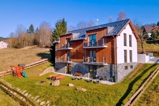 Chalupa Alpalouka - �ern� jezero - �elezn� Ruda