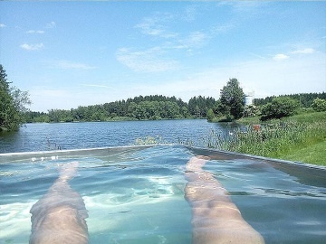 Chata s wellness - samota u rybn�ku - ji�n� �echy