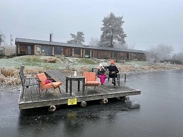 Chata s wellness - samota u rybn�ku - ji�n� �echy