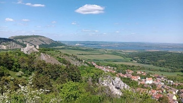 Chata s baz�nem - Stolov� hora - CHKO P�lava