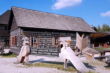 Roubenka Strovsk vrchy - skanzen imany