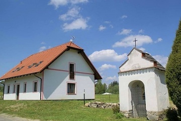 Chalupa baz�n a rybn�k - p�ehrada Lipno - �umava