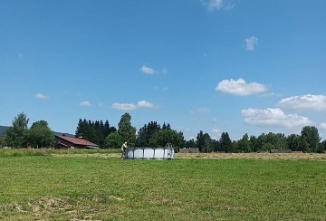 Chalupa baz�n a rybn�k - p�ehrada Lipno - �umava