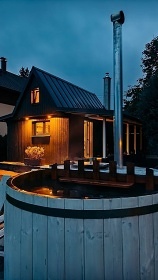 Glamping s v��ivkou - Chata s v�hledem na Je�t�d