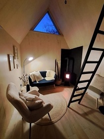 Glamping s v��ivkou - Chata s v�hledem na Je�t�d