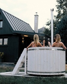 Glamping s v��ivkou - Chata s v�hledem na Je�t�d