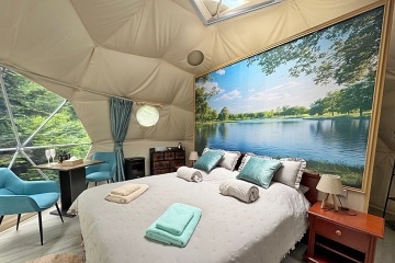 Glamping s koupac�m sudem - Ple�ivec - Kru�n� hory