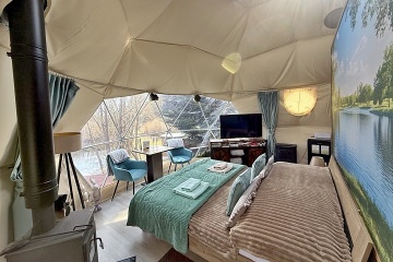 Glamping s koupac�m sudem - Ple�ivec - Kru�n� hory