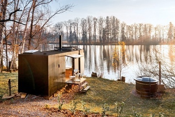 Glamping s wellness - Hejlovsk� rybn�k - Vyso�ina
