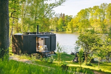 Glamping s wellness - Hejlovský rybník - Vysočina