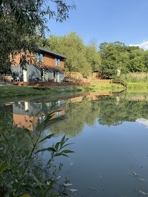 Glamping chata - samota a rybolov - Z�mek Lou�e�
