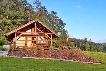 Wellness srub samota u lesa - Glamping Klatovsko