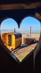 Wellness srub samota u lesa - Glamping Klatovsko
