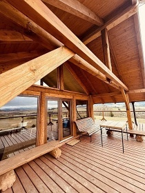 Wellness srub samota u lesa - Glamping Klatovsko