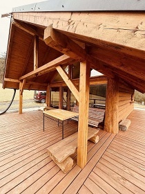 Wellness srub samota u lesa - Glamping Klatovsko