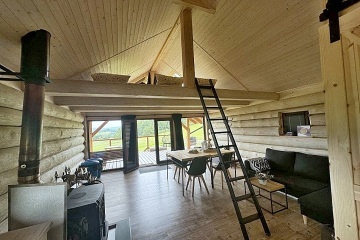 Wellness srub samota u lesa - Glamping Klatovsko