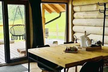 Wellness srub samota u lesa - Glamping Klatovsko
