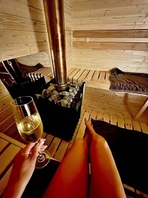 Wellness srub samota u lesa - Glamping Klatovsko