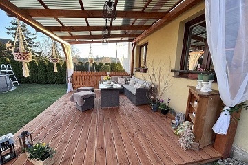 Chalupa baz�n a pergola - Hrub� Sk�la - �esk� r�j