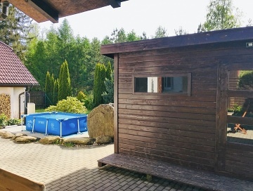 Chalupa baz�n a sauna - Vyso�ina - hrad Lipnice