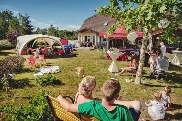 Chalupa baz�n a sauna - Vyso�ina - hrad Lipnice