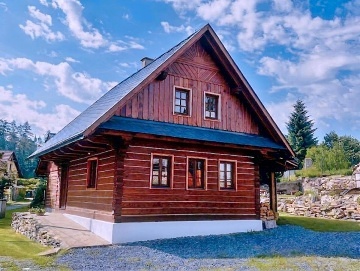 Roubenka s kachlov�mi kamny - �elezn� hory