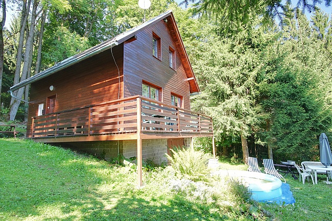 Chata se saunou - Špičák - Deštná - Orlické hory