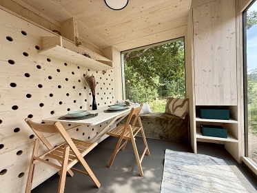 Glamping v korun� stromu - hrad Orl�k - Vyso�ina