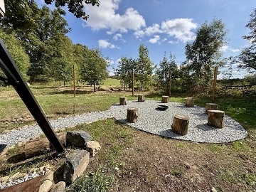 Glamping v korun� stromu - hrad Orl�k - Vyso�ina