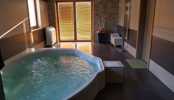 Chata s wellness - Skorsk rybnk - esk Krumlov