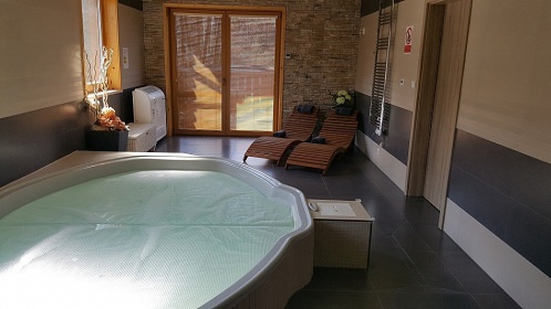 Chata s wellness - Skorsk rybnk - esk Krumlov