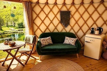 Glamping sauna a koup�n� - Zvi�ina - Podkrkono��