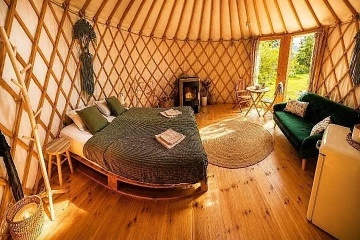 Glamping sauna a koupac� jez�rko - Zvi�ina - Pecka