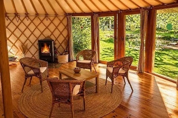 Glamping sauna a koupac� jez�rko - Zvi�ina - Pecka