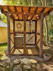 Glamping sauna a koupac� jez�rko - Zvi�ina - Pecka