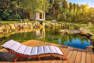 Glamping sauna a koupac� jez�rko - Zvi�ina - Pecka
