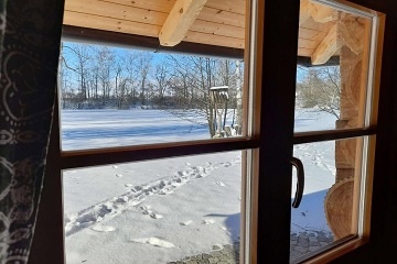 Srub u rybn�ka - glamping - CHKO K�ivokl�tsko