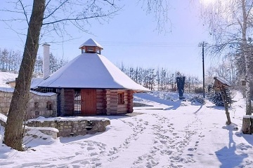 Srub u rybn�ka - glamping - CHKO K�ivokl�tsko