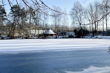 Srub u rybn�ka - glamping - CHKO K�ivokl�tsko
