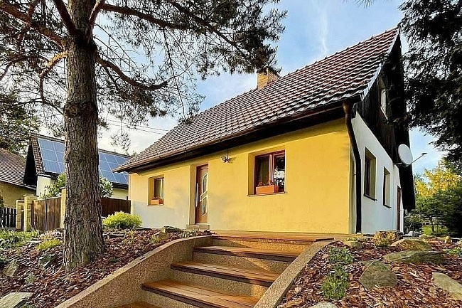 Chalupa s bazénem - hrad Švihov - Klatovy