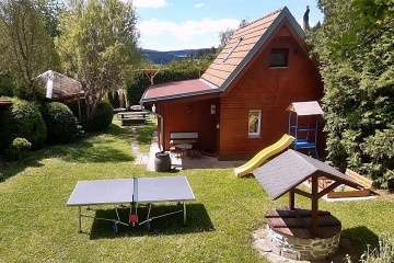 Chata s baz�nem - �esk� Krumlov - Blansk� les
