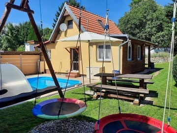 Chata s baz�nem - �esk� Krumlov - Blansk� les