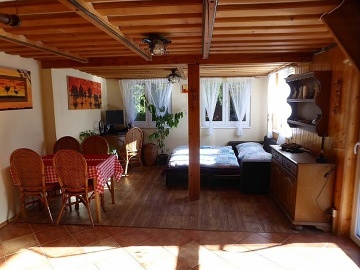 Chata s baz�nem - �esk� Krumlov - Blansk� les
