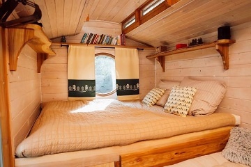 Wellness glamping u lesa - S�zava - St�edn� �echy