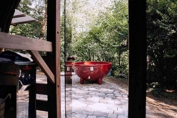 Wellness glamping u lesa - S�zava - St�edn� �echy