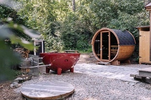 Wellness glamping u lesa - S�zava - St�edn� �echy