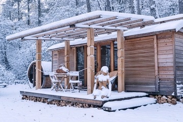 Wellness glamping u lesa - S�zava - St�edn� �echy